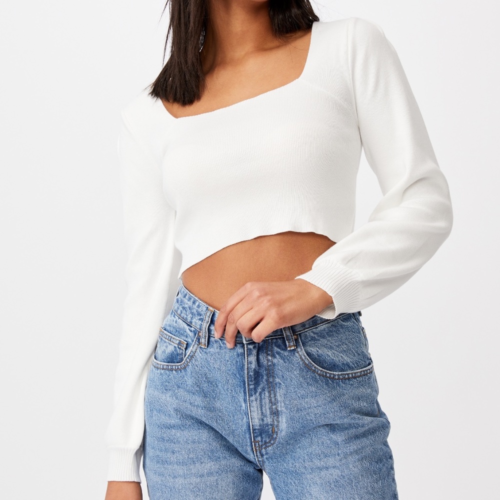 Cotton On The Knit Girl top